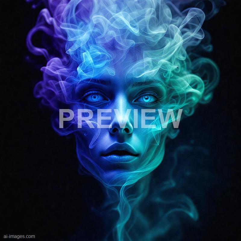 12660 - a-face-appearing-to-be-made-of-colorful-smoke-its-fea_250705011042_00001